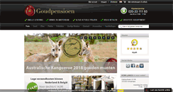 Desktop Screenshot of goudpensioen.nl